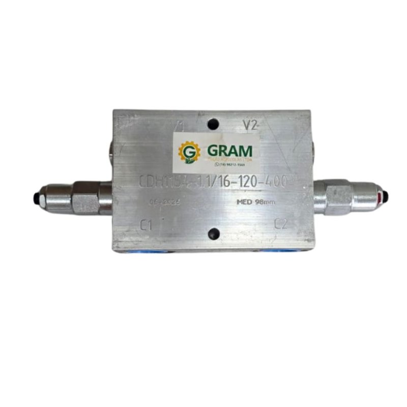 VALVULA DE CONTRA BALANÇO DUPLA 120L/MIN